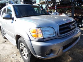 2004 Toyota Sequoia SR5 Silver 4.7L AT 2WD #Z23171